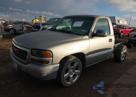 2002 GMC Sierra 1500 Sle from USA, damaged, VIN 1GTEC14V22Z209232